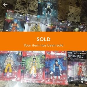🚫SOLD!!🚫Bundle Dragon ball Z shodo figures